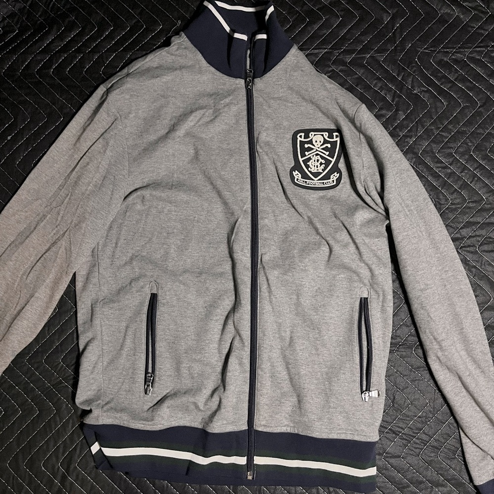 Small Polo Zip Up Sweater